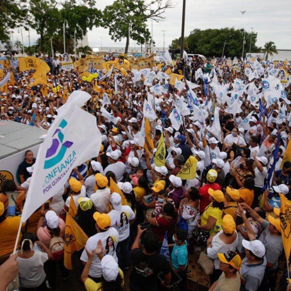 Laura Fernández llama a defender Quintana Roo sin miedo