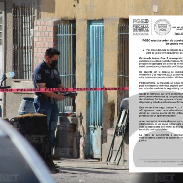 Espantoso, mató a sus cuatro hijos a puñaladas, ya fue detenida