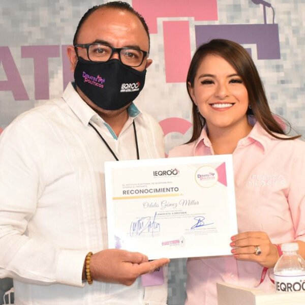 Ganó Quintana Roo y elegirá al mejor preparado: Odalis Gómez