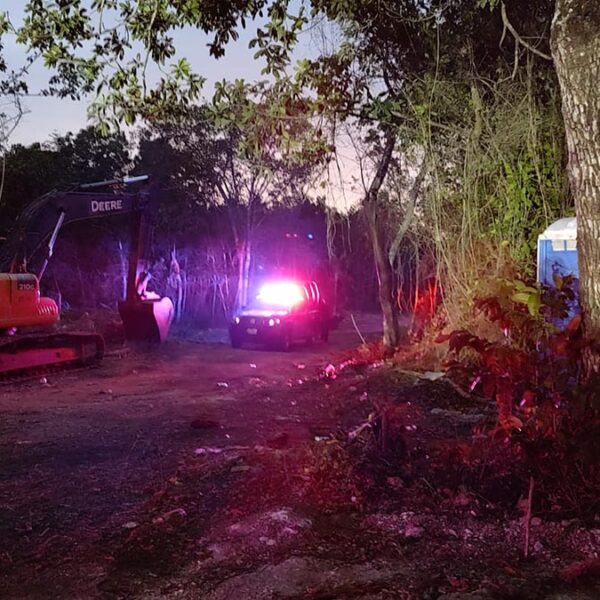 Encuentran en Cancún restos humanos en terreno de la SM 249