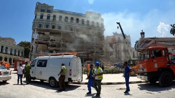 Explosión en hotel de Cuba deja 22 muertos y 64 lesionados