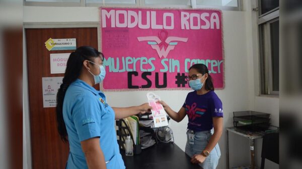 Con 11 módulos rosa la SESA fortalece la cobertura de atención para la prevención del cáncer de la mujer