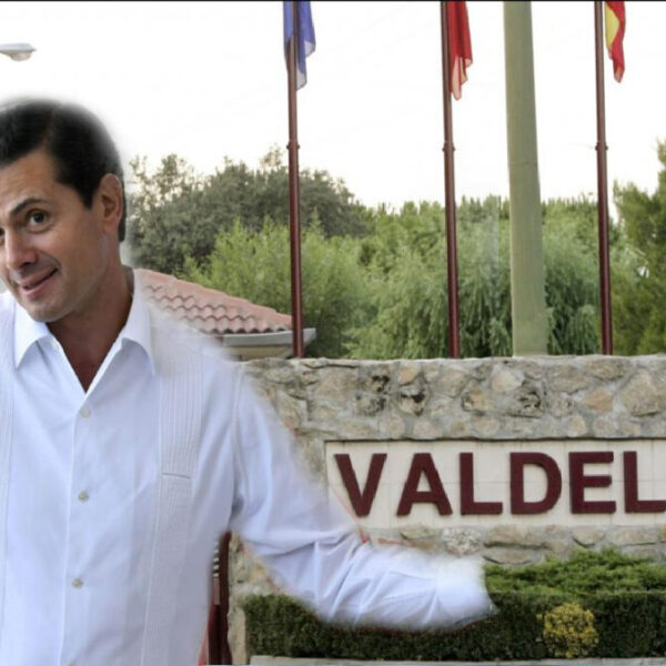 Peña Nieto disfruta las “mieles de la corrupción” en Madrid