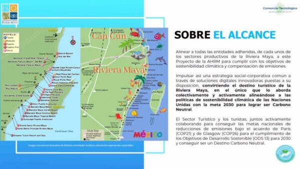 Anuncian Proyecto Riviera Maya Destino Turístico Meta 2030 Carbono Neutral.