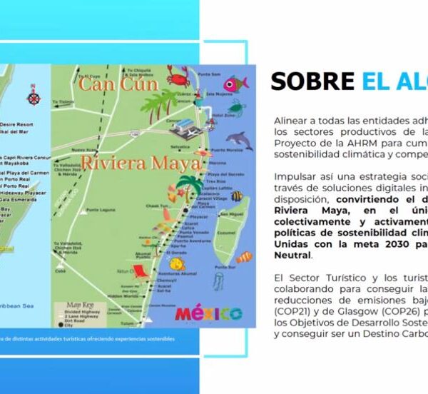 Anuncian Proyecto Riviera Maya Destino Turístico Meta 2030 Carbono Neutral.