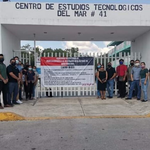 Personal de los Cetmar amagan con huelga por falta de pagos.