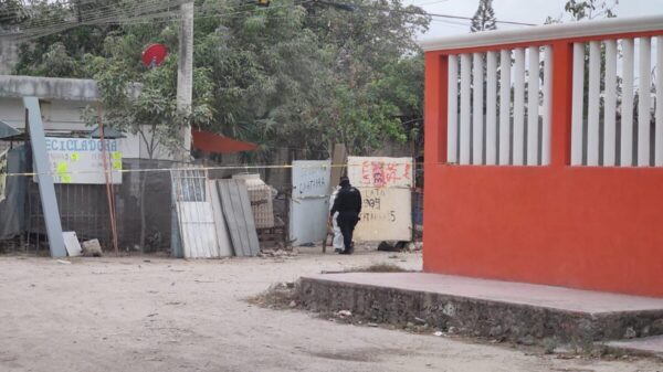 Dos ejecutados en una recicladora de la colonia Tierra y Libertad de Cancún (EN VIVO).