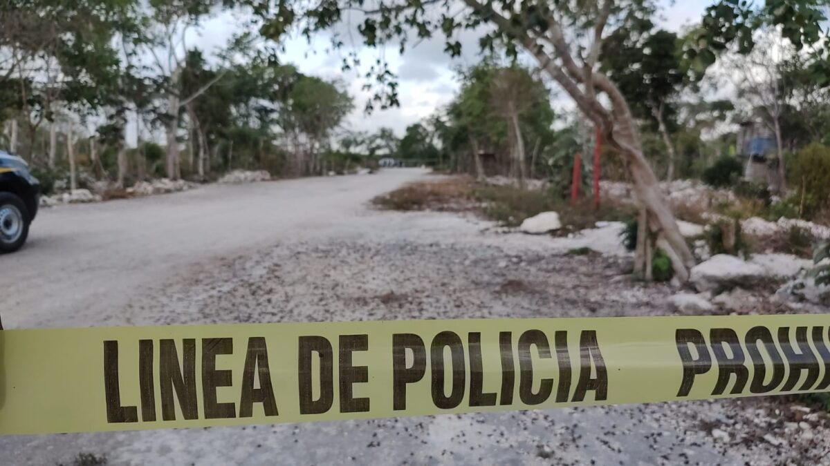 Hallan un ensabanado por la zona del Indio Blanco en la Supermanzana 246; la víctima es un hombre de complexión robusta.