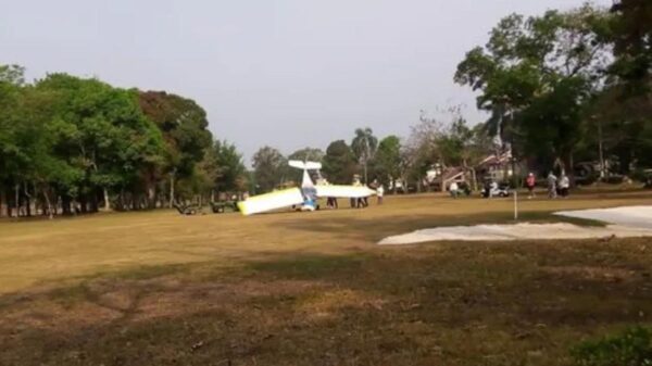 Avioneta cae en picada en Veracruz