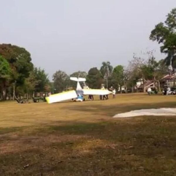 Avioneta cae en picada en Veracruz