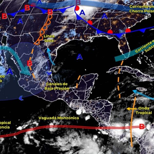 Pronóstico del clima para hoy miércoles 18 de mayo en Quintana Roo.