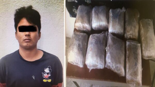 Vinculan a proceso a detenido con droga en terminal de Cancún.