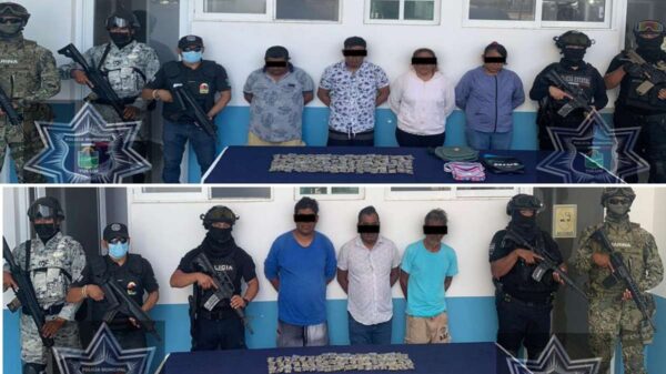 ‘Barren’ con narcomenudistas en la zona costera de Akumal.