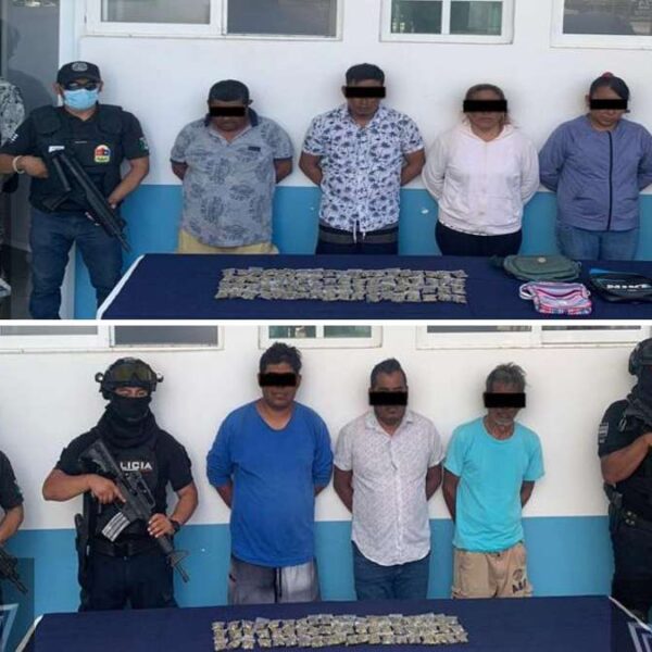 ‘Barren’ con narcomenudistas en la zona costera de Akumal.