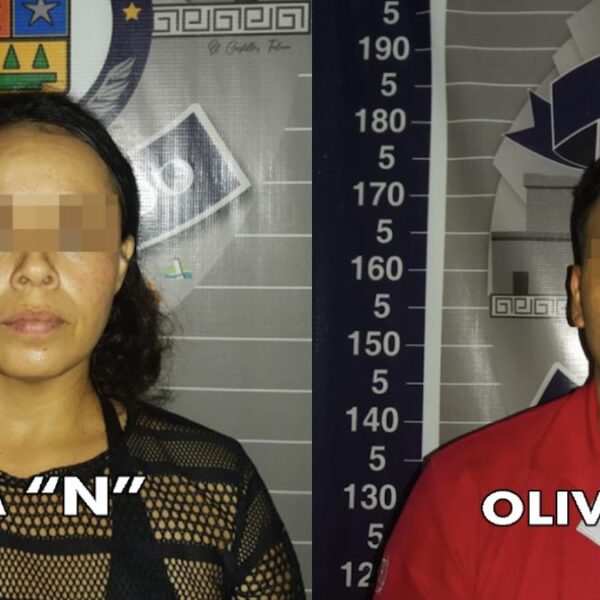 Detienen a dos narcomenudistas en Playa del Carmen.