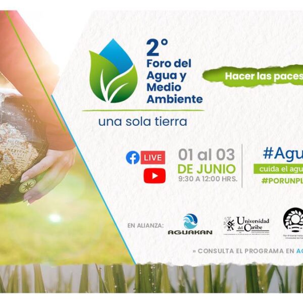 Promueve Aguakan el cuidado del agua y los recursos naturales en el 2° foro del medio ambiente