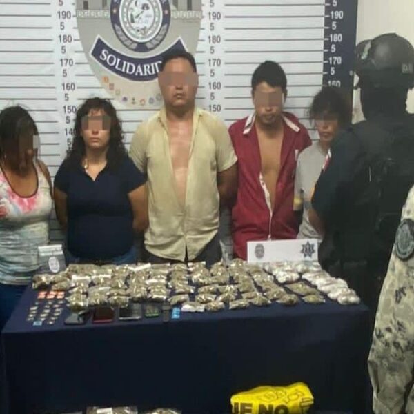 Cae una narcobanda en Bosque Real de Playa del Carmen.