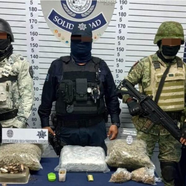 Asegura la Policía nevera con narcóticos en la colonia Colosio.