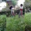 Viral: Alumnas de Bachilleres se enfrentan a golpes en Tabasco.
