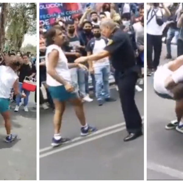 ¡Hay tiro! Profesor del IPN y alumno se enfrentan a golpes (VIDEO).