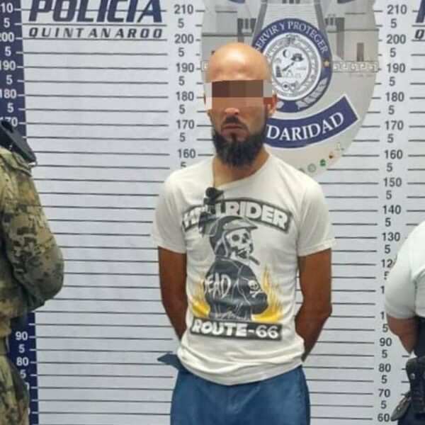 Poblano vendía droga en el Centro de Playa del Carmen.