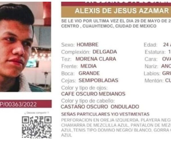 Hallan muerto a estudiante de la UAM desaparecido.