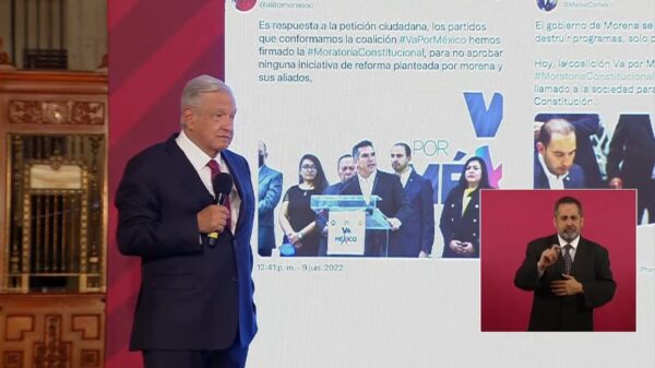 Pide AMLO al PRI definir si seguirá con moratoria; “no al doble discurso”