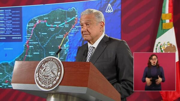 Confía AMLO en pronta solución de amparos contra tramo 5 del Tren Maya