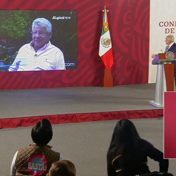 Reitera AMLO, “Alazraki es de pensamiento hitleriano”