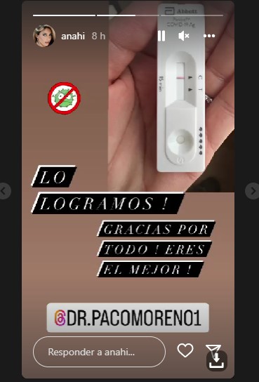 Anahí da positivo a covid-19 tras concierto con Karol G