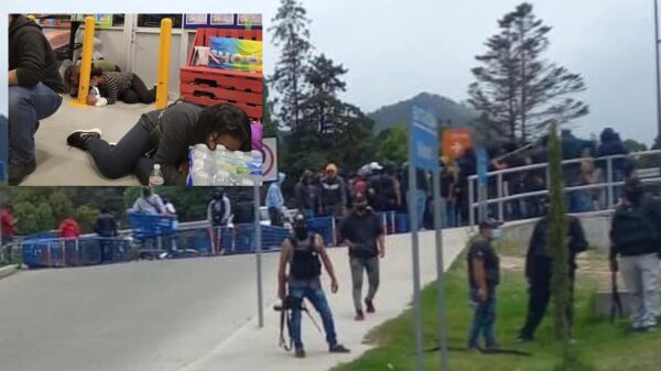 Vive Chiapas martes de terror por "invasión" armada de presuntos narcos