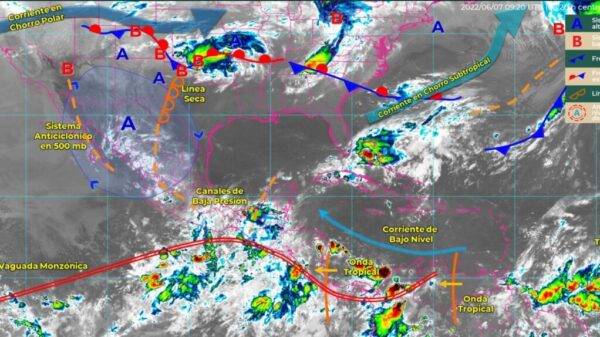 Pronóstico del clima para hoy martes 7 de junio en Quintana Roo.