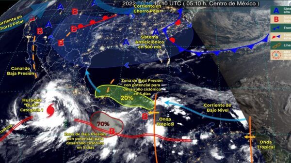 Pronóstico del clima para hoy jueves 16 de junio en Quintana Roo.