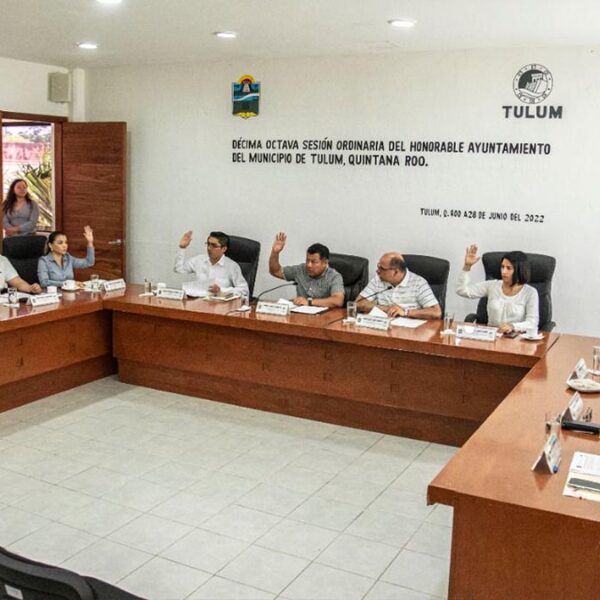 Cabildo de Tulum aprueba estímulos fiscales en apoyo a la economía