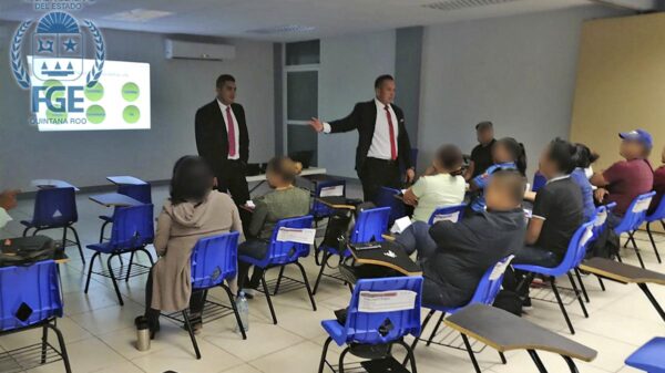 Recibe FGE Quintana Roo capacitación en el delito de secuestro