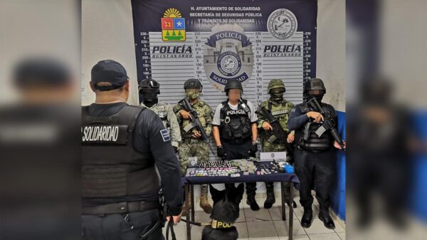 Casi 200 dosis de droga incautadas en operativo de bares en Playa Del Carmen