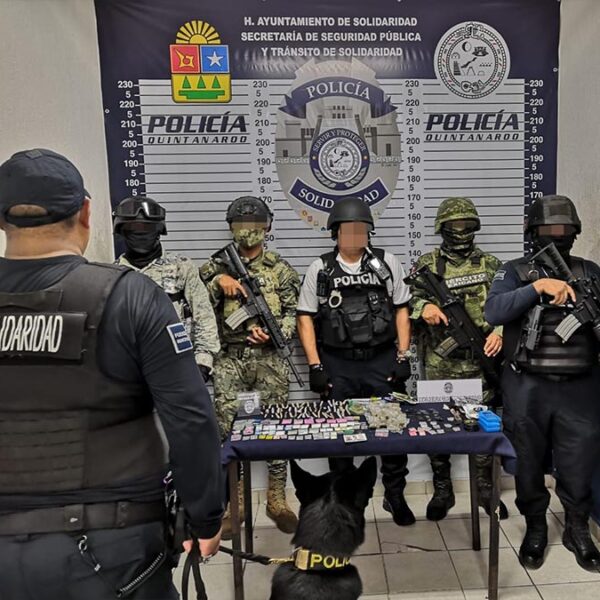 Casi 200 dosis de droga incautadas en operativo de bares en Playa Del Carmen