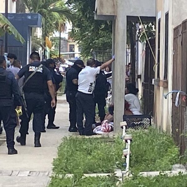 Ejecutan a joven en fraccionamiento Villas Otoch Paraíso de Cancún