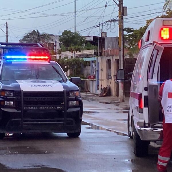 Acribillan a balazos a hombre en la SM 101 de Cancún