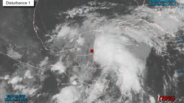 Se llamaría ‘Alex’ la primera tormenta tropical en el Atlántico.