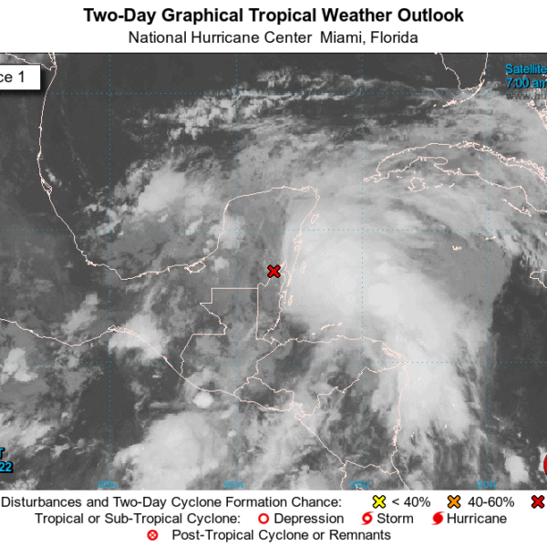 Se llamaría ‘Alex’ la primera tormenta tropical en el Atlántico.