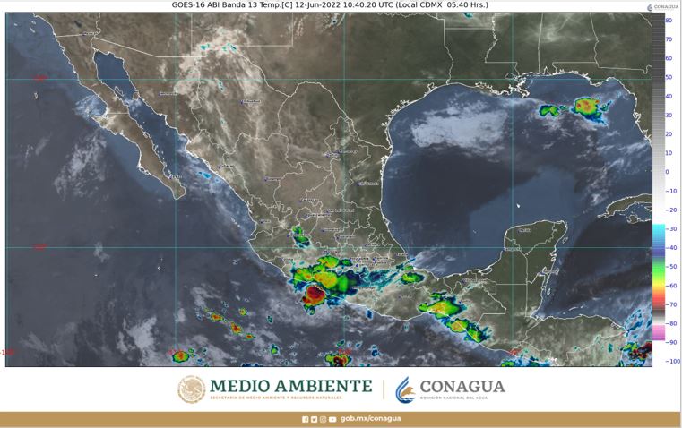 Pronóstico del clima para hoy domingo 12 de junio en Quintana Roo; Cielo parcialmente nublado con posibilidad de chubascos vespertinos.