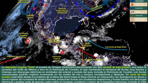 Pronóstico del clima para hoy domingo 19 de junio en Quintana Roo.