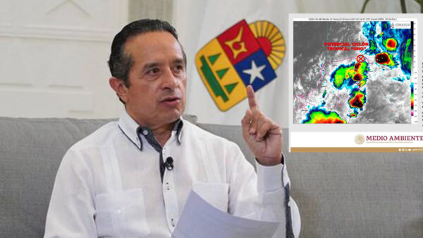 Precisa gobernador que no hay huracán en Quintana Roo