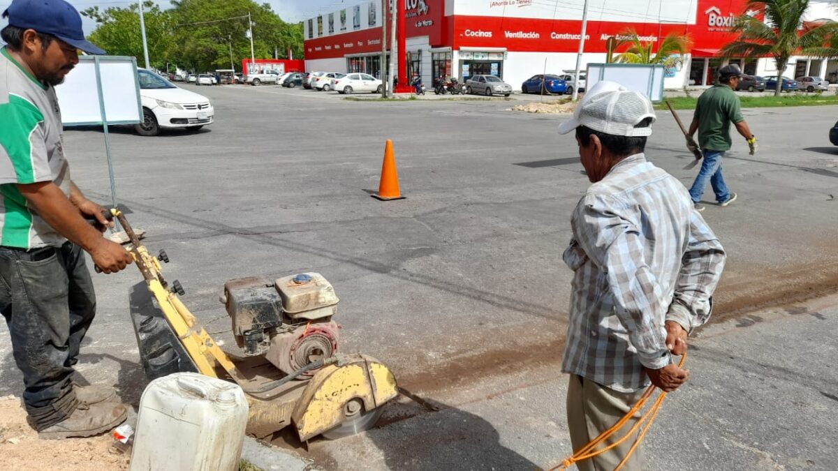 Inicia la modernización de cruceros mediante semaforización en Chetumal