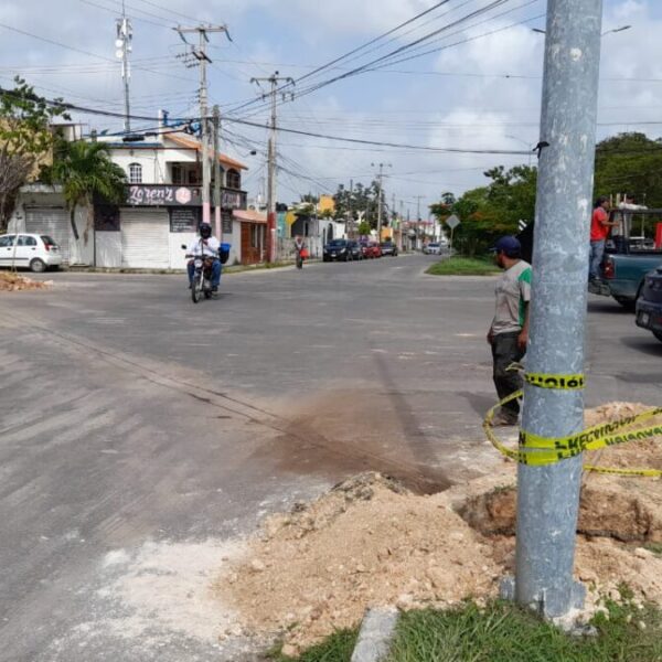 Inicia la modernización de cruceros mediante semaforización en Chetumal