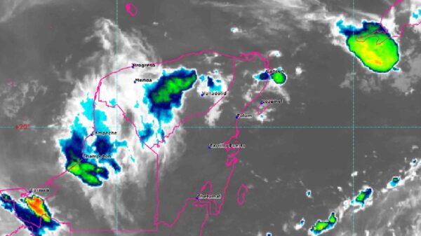 Vaticina Conagua lluvias para este noche en Quintana Roo