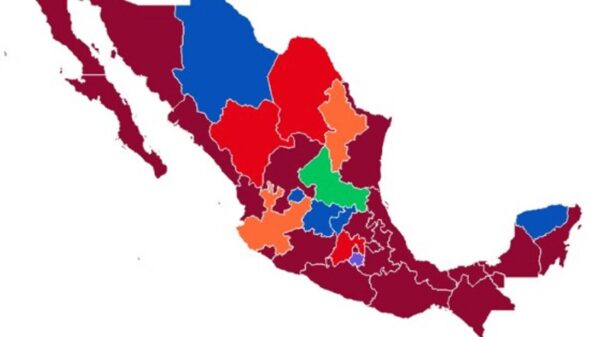 Desplome tricolor; México amanece más guinda