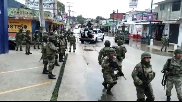 "Restablece" Ejército Mexicano el orden en Chiapas