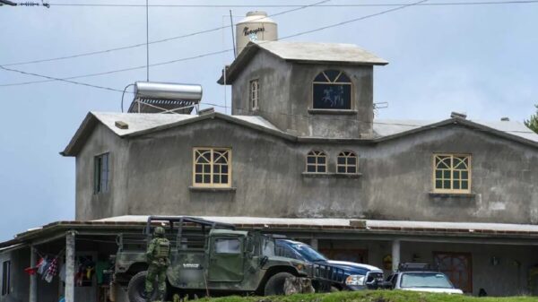 Un simio con chaleco antibalas entre los caídos en Texaltitlán